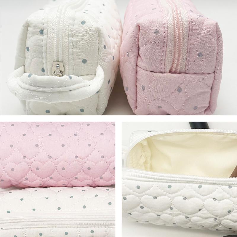 Portable Polka Dot Cosmetic Ba - Makeup review and price