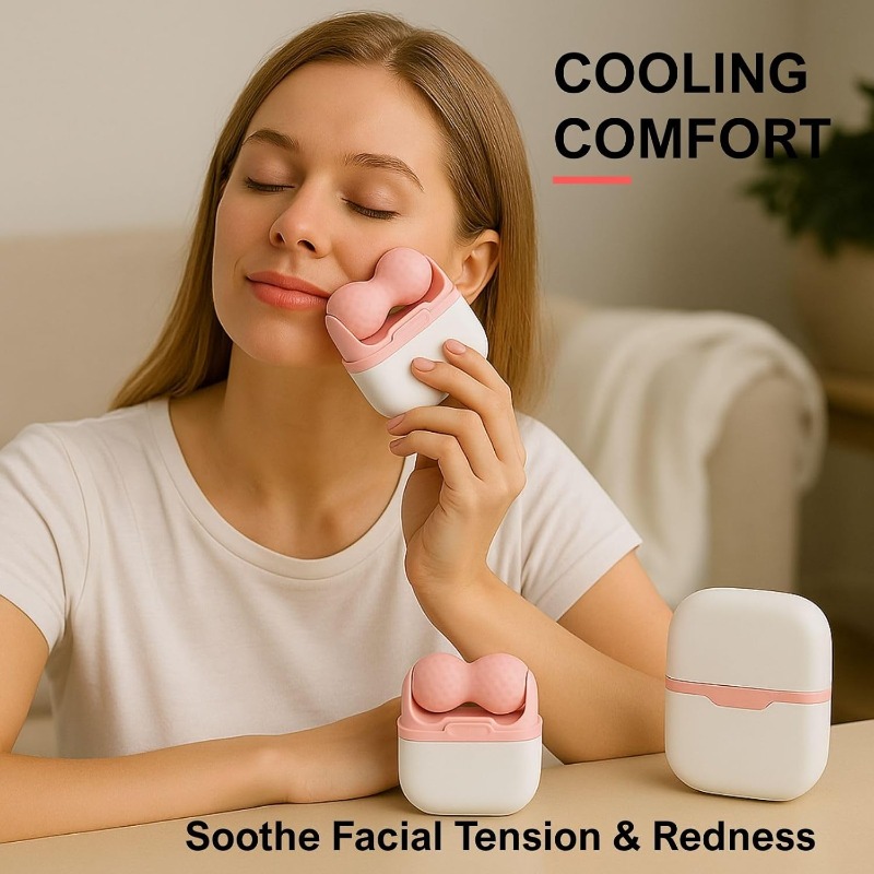 Dual Head Ice Roller for Face  - Face Ice Roller Puffiness review and price