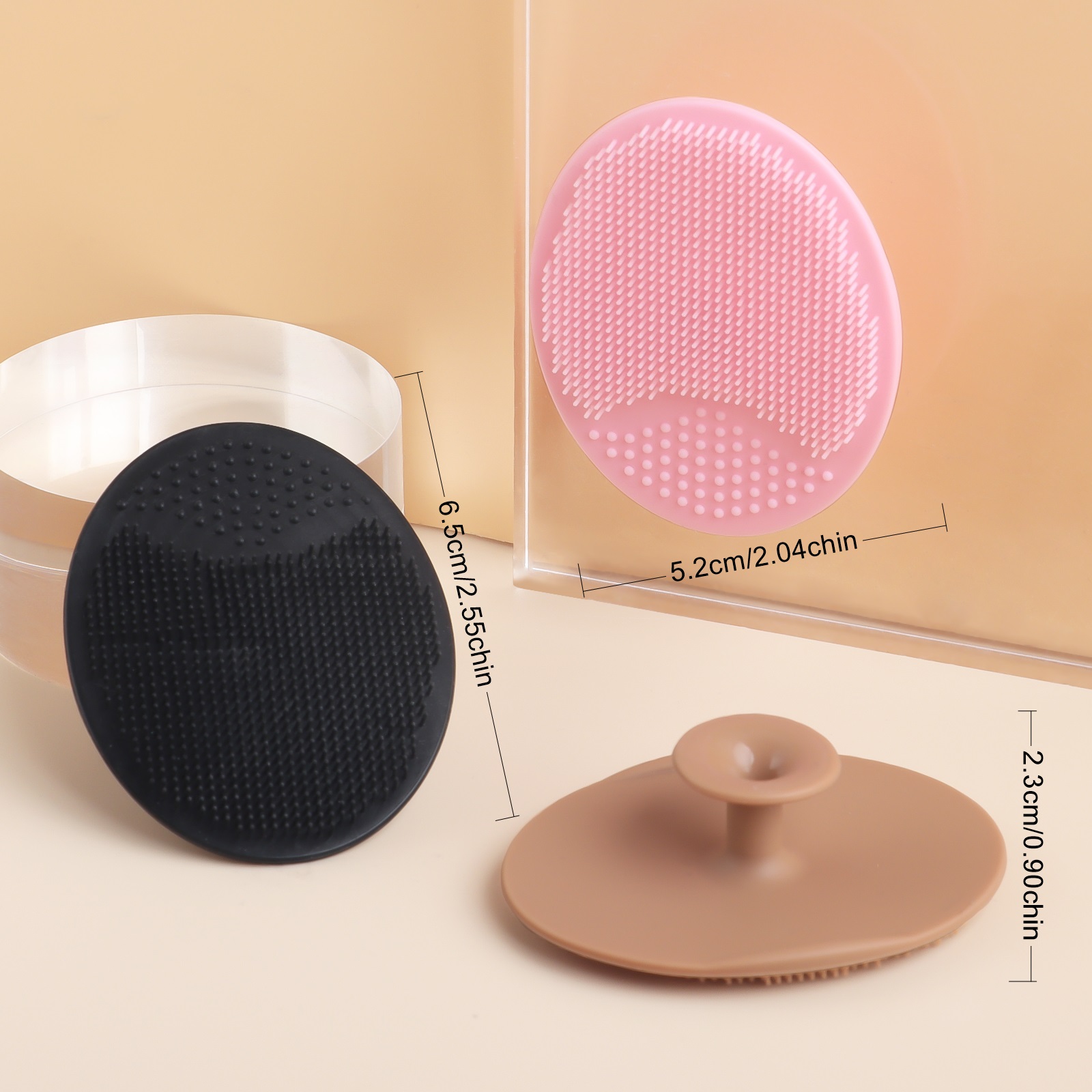 Wash a face to brush,1pcs	Sili - Silicone Face Scrubber Electric review and price