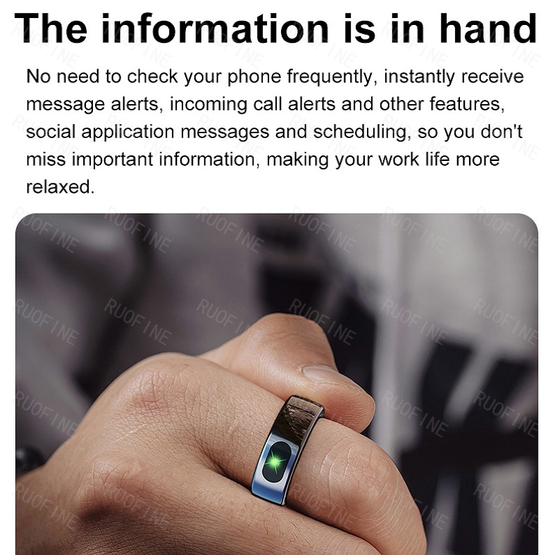 Ring R08 Qring Women's Men Mes - Health Monitors review and price