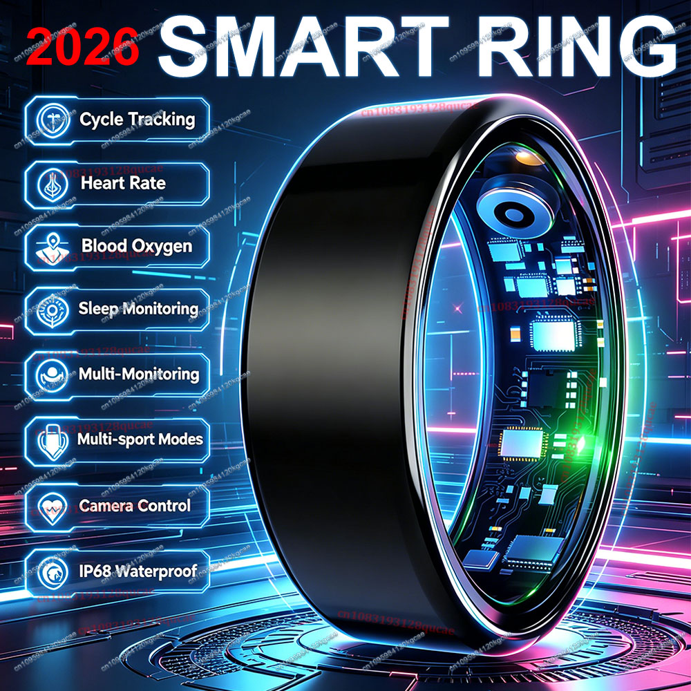 New Smart Ring Heart Rate Bloo - Health Monitors review and price