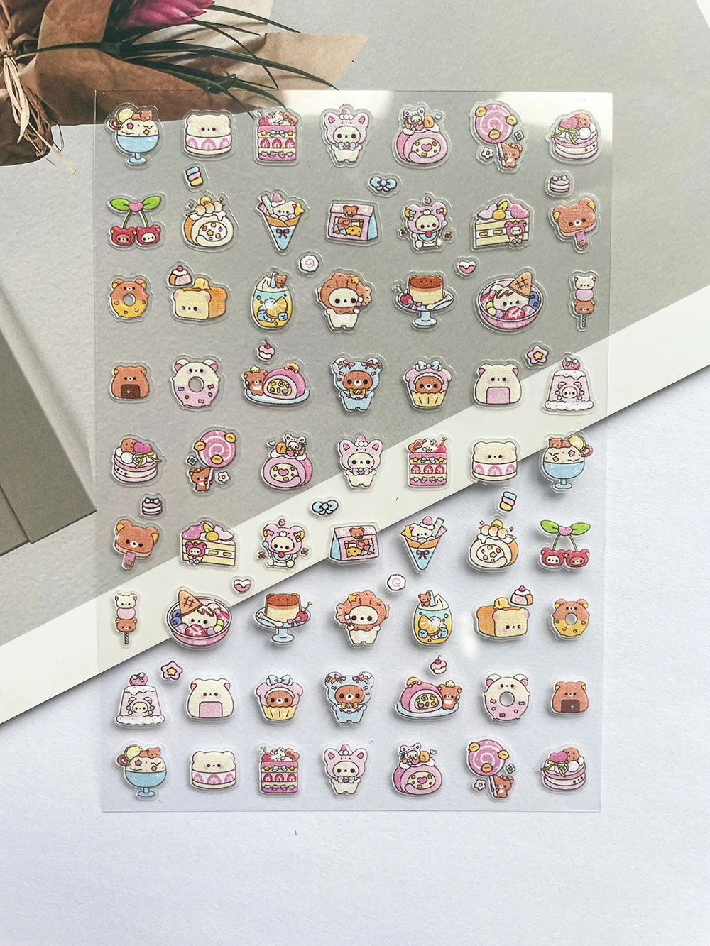 Pvc Super Mini Pink Rilakkuma  - Nail Art review and price