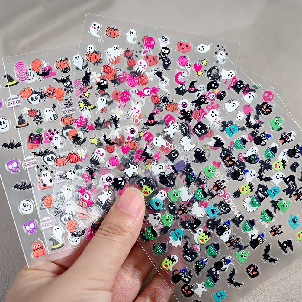 1sheet 5D Halloween Nail Stick - Nail Art review and price