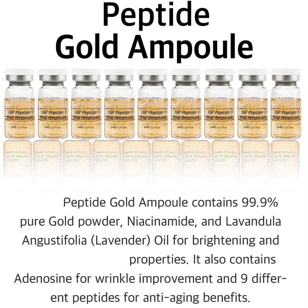 Korea Peptide Gold Ampoule Ski - Hyaluronic Acid Facial Serum review and price