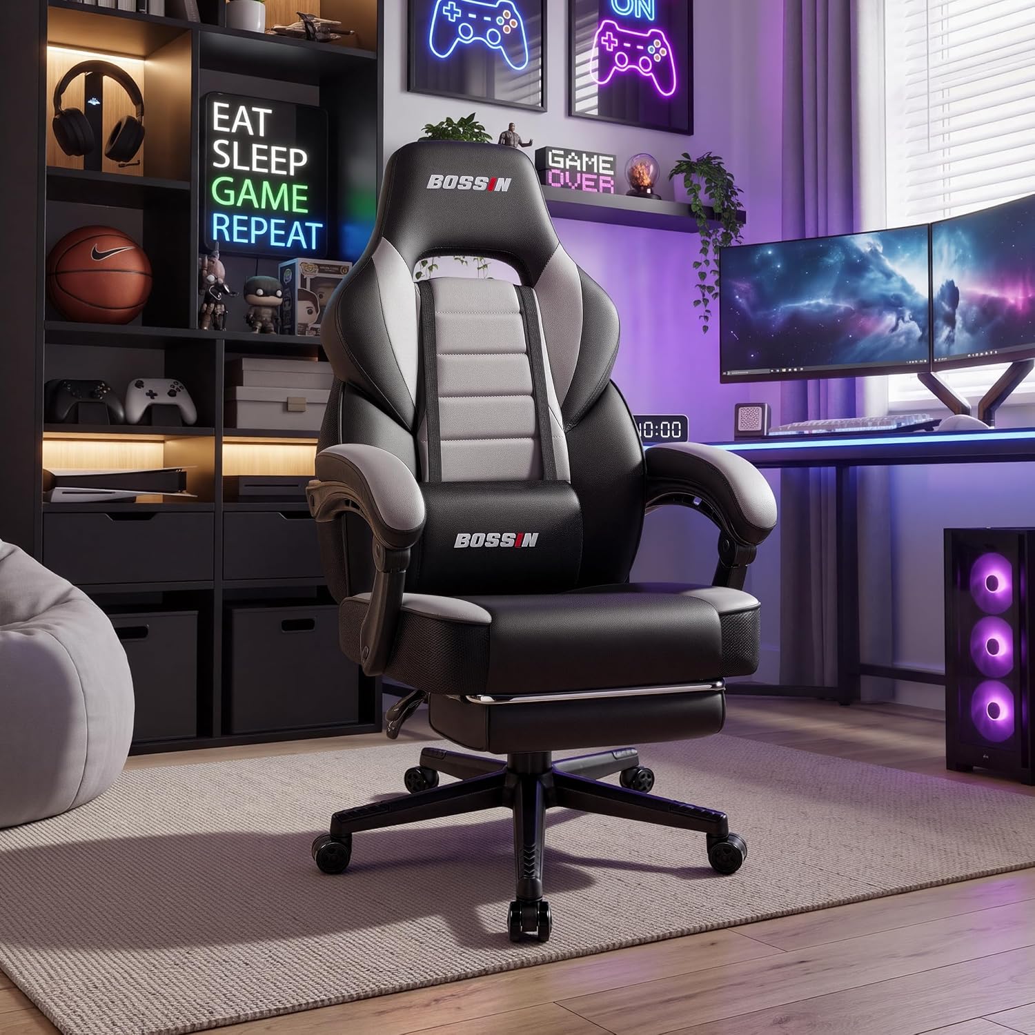 Gaming Chair with Massage, Erg - Massage review and price