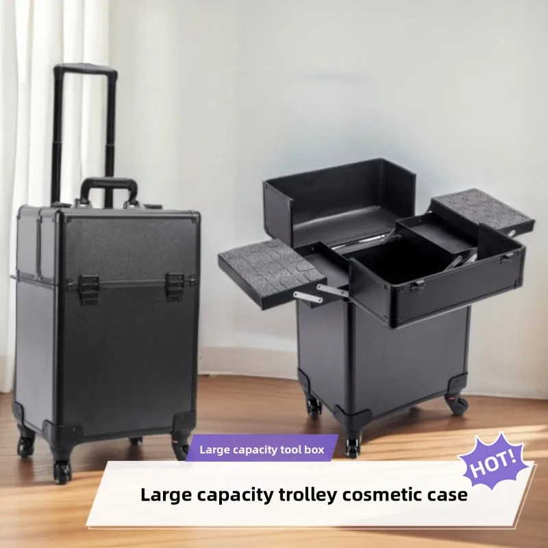 Rolling Cosmetic Luggage Organ - Makeup review and price