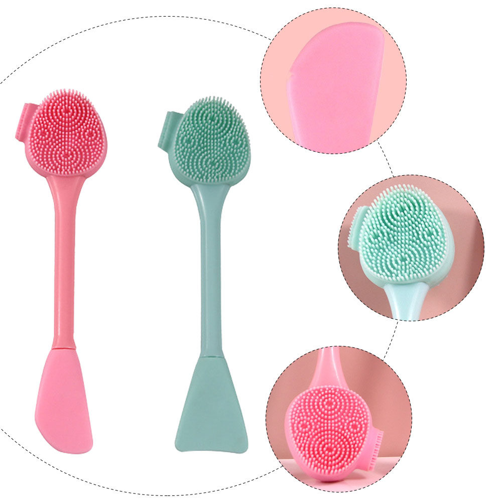 2Pcs Silicone Face Cleansing B - Silicone Face Scrubber Electric review and price