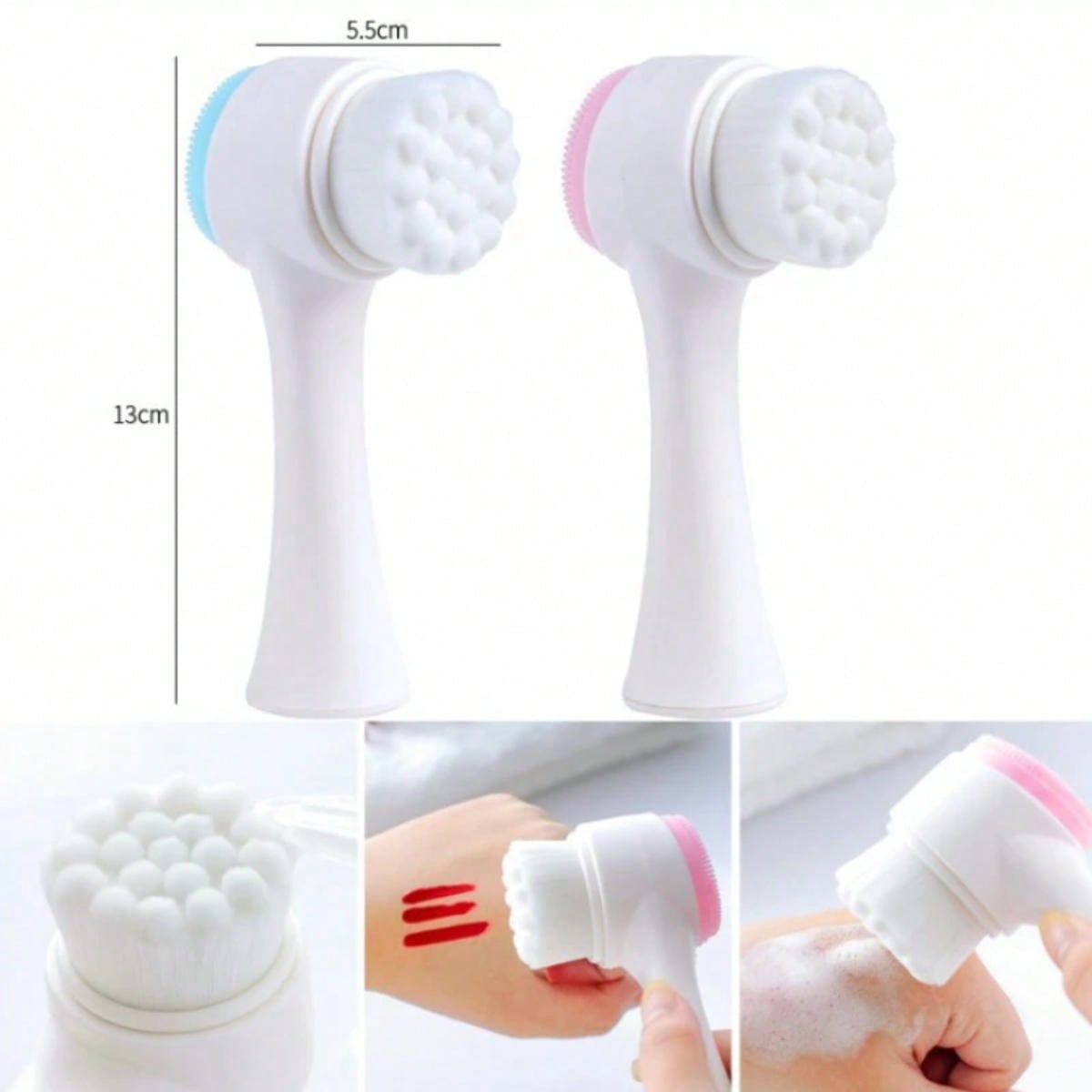 Double Sided Facial Cleanser S - Silicone Face Scrubber Electric review and price