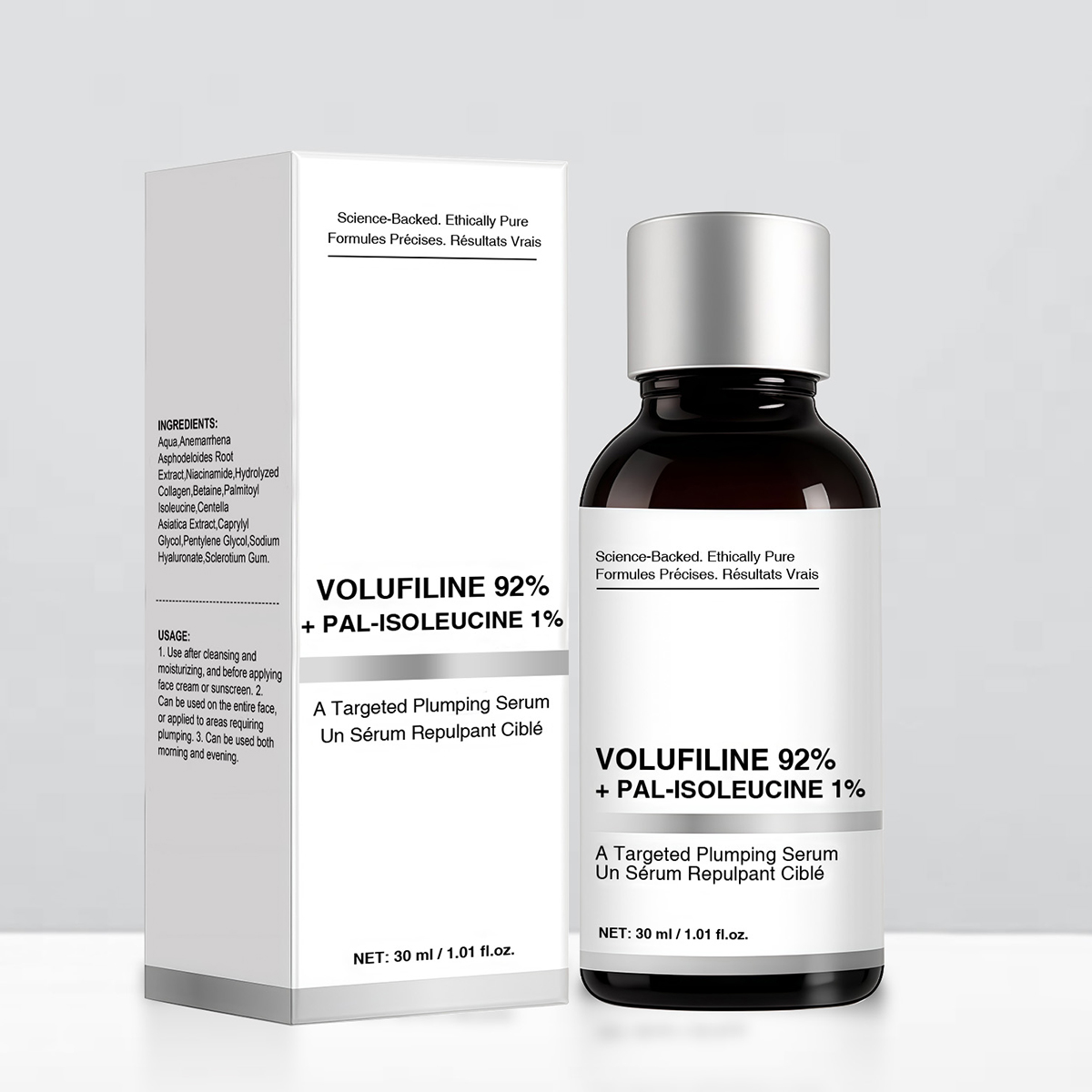 1/2PCS Volufiline Serum, Voluf - Hyaluronic Acid Facial Serum review and price