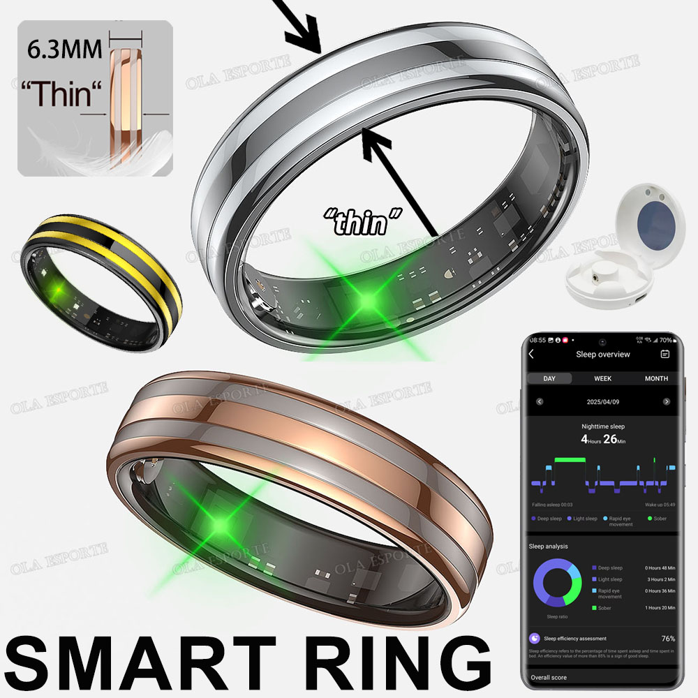 New Smart Ring Heart Rate Stre - Health Monitors review and price